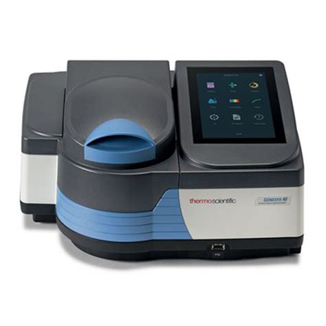 Thermo Scientific Genesys 40 And 50 Visible And Uv Visible