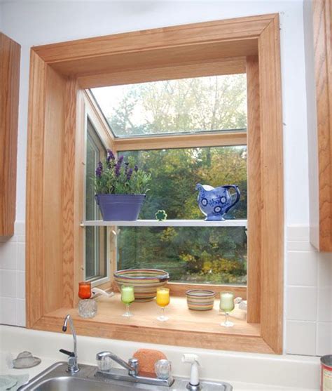 Representation Of Garden Windows For Kitchen Refreshing Part In The