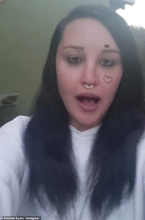 Amanda Bynes Shows Off Second Face Tattoo While Introducing Her Fiance