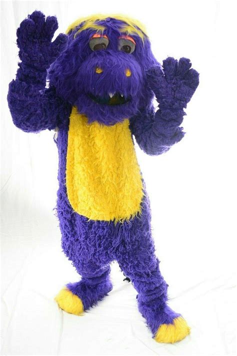 Rare S Mr Munch Chuck E Cheese Walkaround Costume Mascot Showbiz