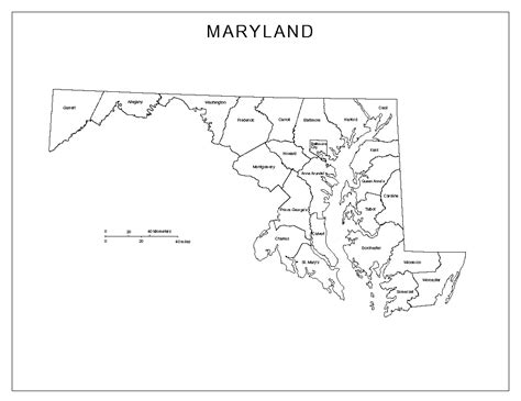 Maps Of Maryland