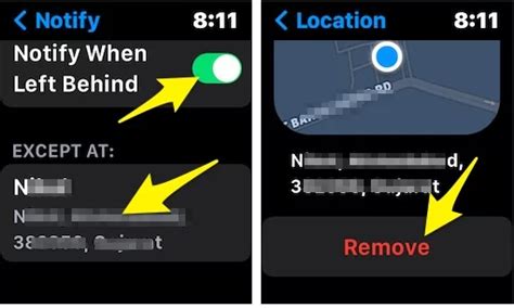 Notify When Left Behind Notification Not Working For Items Apple Watch