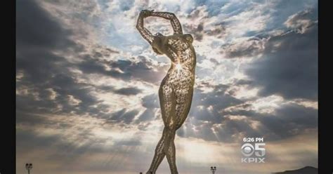 Five Story Tall Statue Of Nude Woman From Burning Man To Call San