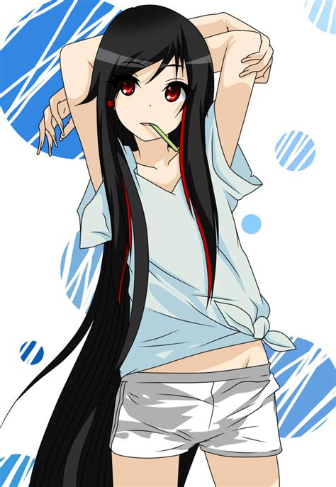 Anime Girl With Side Bangs Hot Sex Picture