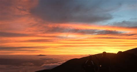 Catching The Sunset At Mauna Kea Visitor Center