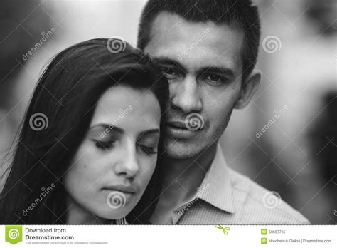 Couple Have Fun In The City Stock Image Image Of Caucasian Adults