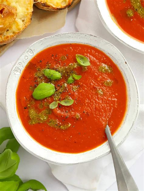 Easy Tomato Soup Storecupboard Ingredients