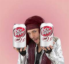 Diet Dr Pepper Man