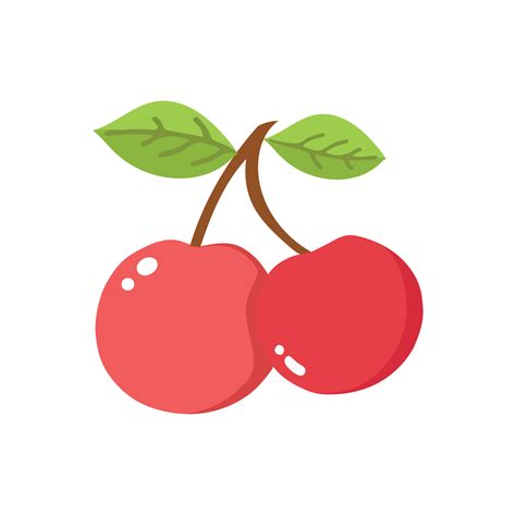 Cherry Fruit 2d Illustration 10225627 Png