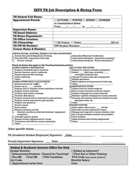 We did not find results for: Sefs Ta Job Description & Hiring Form printable pdf download