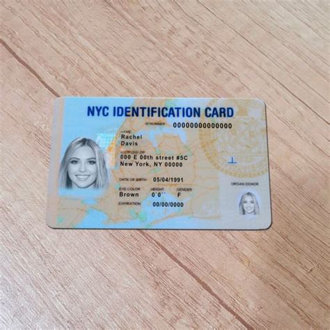 Trusted New York Id Template