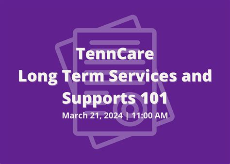 TennCare Long Term Services and Supports (LTSS) 101 Webinar | TN