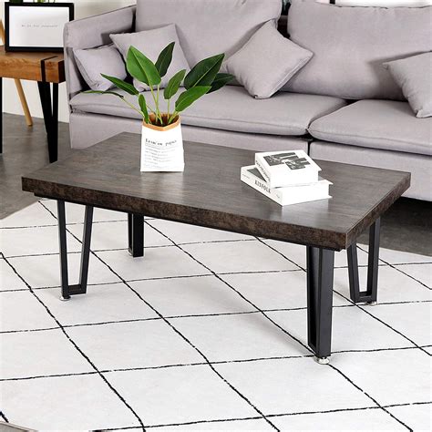 Ivinta Coffee Table Dining Table Farmhouse Wooden Coffee Tables