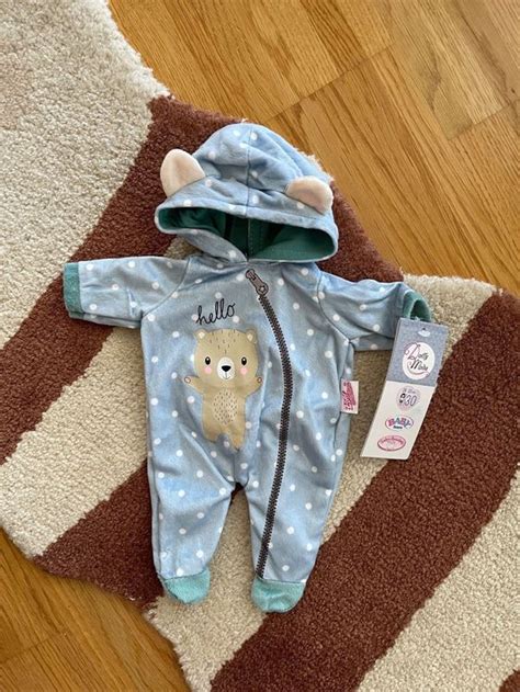 Neu Baby Born Puppenkleidung Overall Teddy Hello Cm Kaufen Auf