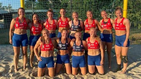 Norways Beach Handball Team Fined For Refusing To Wear Bikini Bottoms