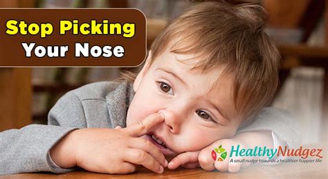 Stop Picking Your Nose Best Dietician In Delhi