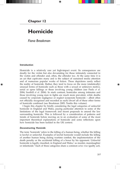 Thesis On A Homicide Ending Explained