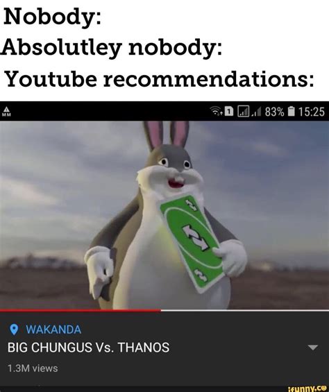 Big Chungus Memes Thanos