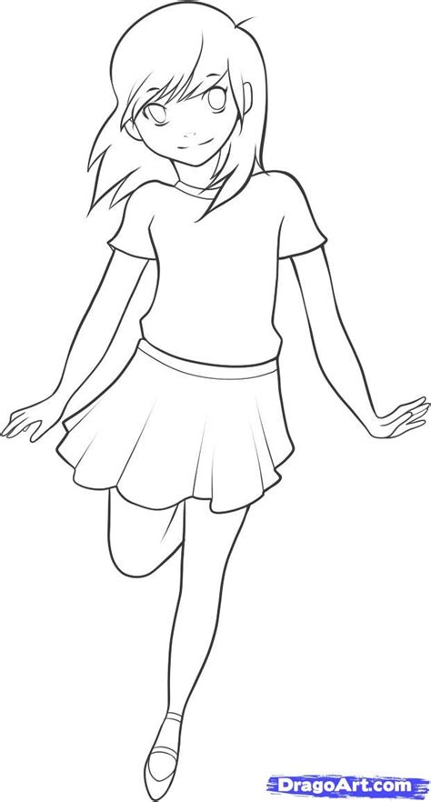 How To Draw An Anime Kid By Dawn Anime Child Cartoon People Cartoon Drawings Of People