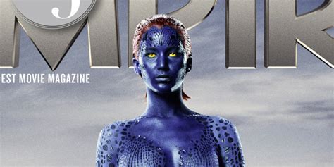 Jennifer Lawrence Appears As Nearly Naked Mystique On Empire Magazine Cover HuffPost