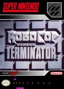 Robocop Versus The Terminator Retro Game Cases