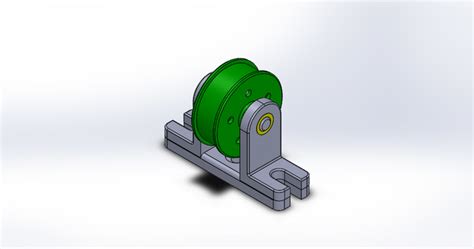 Roller Guide Assembly Download Free 3d Model By Indy Cad Crowd