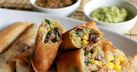 Recipe Roundup Mexican Egg Rolls