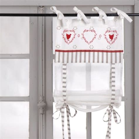 Draperies opulentes et motifs grandioses : Rideau store campagne en 2019 | Rideaux cuisine, Rideaux ...