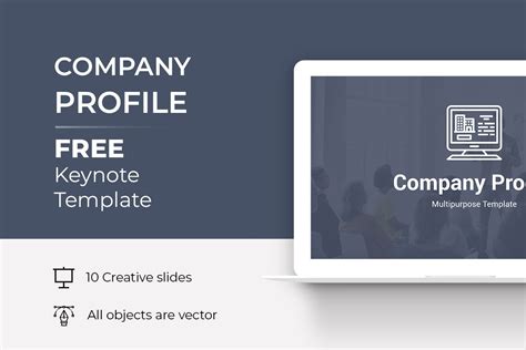 Free Company Profile Keynote Template Nulivo Market