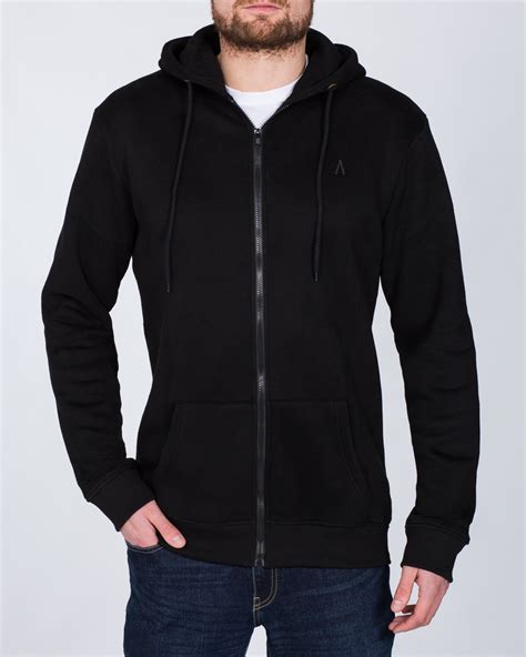 2t zip up tall hoodie black extra tall mens clothing