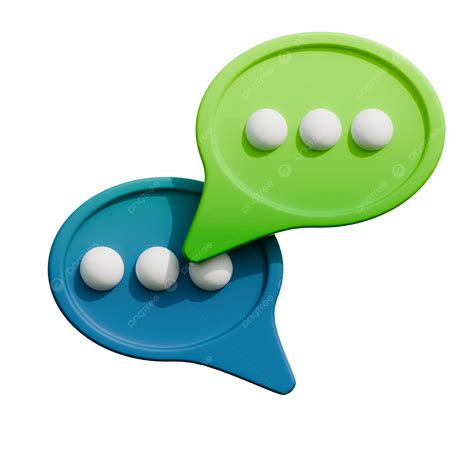 3d Bubble Chat Icon 3d Icon Bubble Chat Png Transparent Clipart