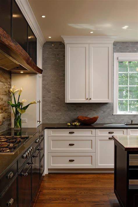 Modern kitchen backsplashes are functional details that protect walls from stains and splashes and add decorative accents to kitchen interiors. modern rustic kitchens | Best 25+ Transitional kitchen ...