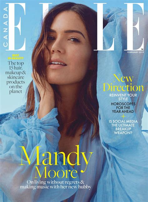 Mandy Moore In Elle Magazine Canada February 2019 Hawtcelebs