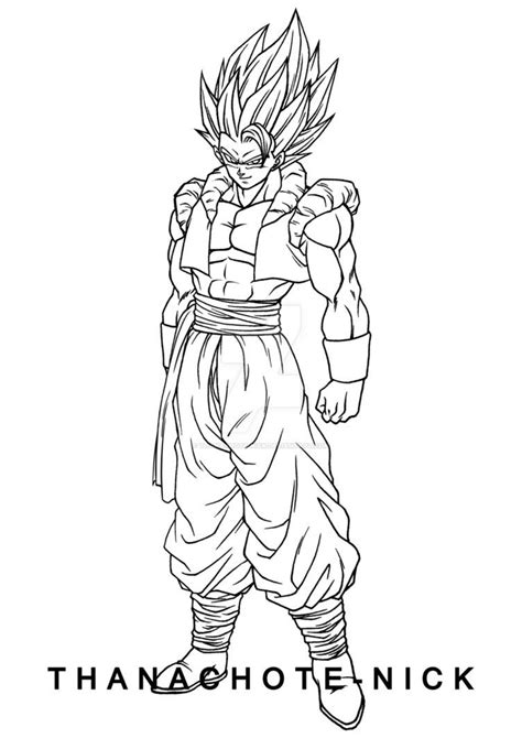We have collected 37+ vegito coloring page images of various designs for you to color. Gogeta SSGSS - DBS by Thanachote-Nick | Goku desenho ...