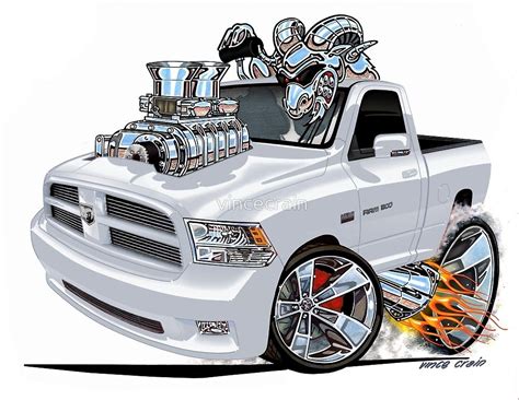 Vince Crain High Octane Art Guilty 2014 Dodge Ram 1500 Sport Muscle