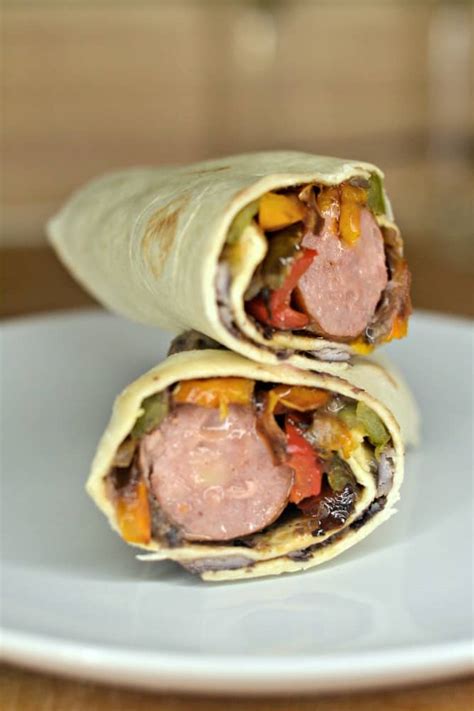 Cheddar Sausage Wrap Recipe 4 Hats And Frugal