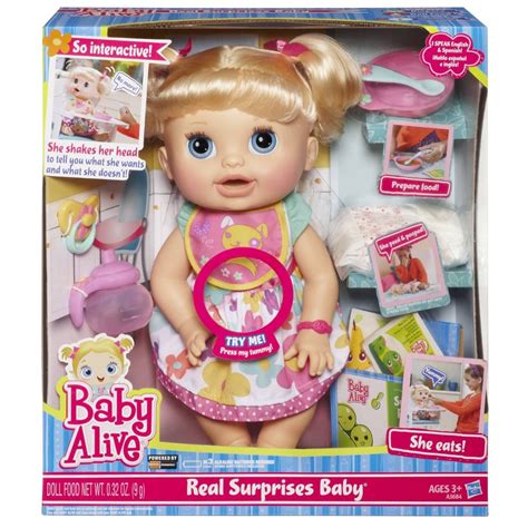 Muñeca Baby Alive Real Surprises Baby Doll 1019900 En Mercado Libre