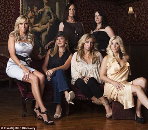 The Real Life Mob Wives Clockwise From Left Cheryl Caruso Big
