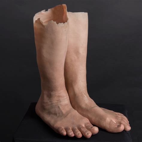Msfoot899 Caucasian Male Silicone Feet Hww Museum Mannequins