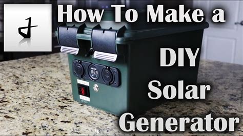 Please consider making a donation for my work and diagram. How to Make A DIY Portable Solar Generator - YouTube
