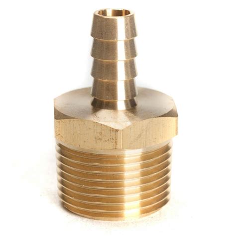 Ltwfitting 38 In Id Hose Barb X 34 In Mip Lead Free Brass Adapter