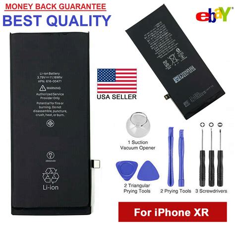 New Replacement Internal Battery For Iphone Xr 2942mah Li Ion Tool