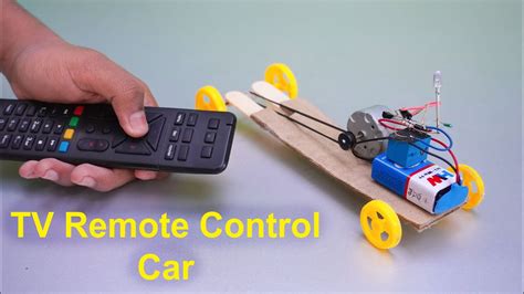How To Make Remote Control Car With Tv Remote Youtube