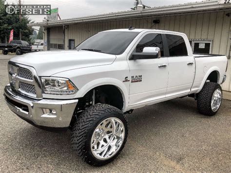 2018 Ram 2500 With 24x14 73 American Force Flux Ss And 37135r24 Fuel
