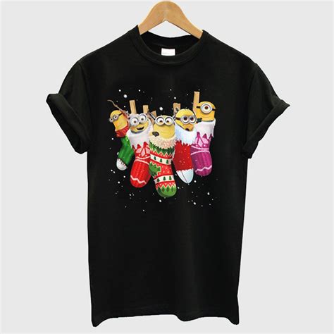 Minions Christmas T Shirt Christmas Tshirts Minion Christmas Shirts