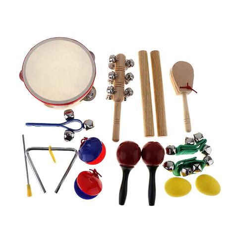 16pcslot Musical Instruments Set Kindergarten Kids Early Education