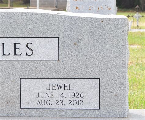 Jewel Stiles 1926 2012 Find A Grave Memorial