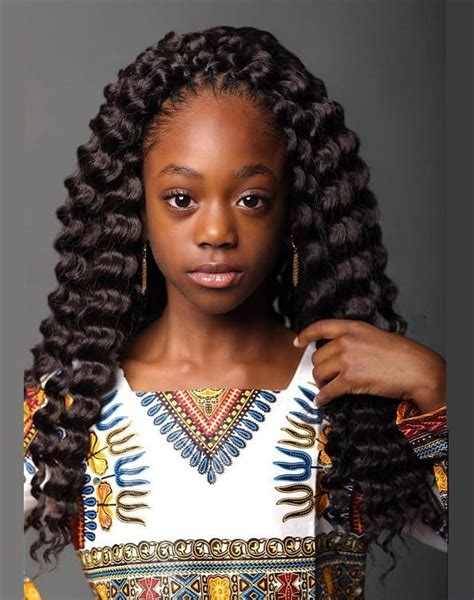20 Little Girl Curly Hairstyles Black Popular Inspiraton