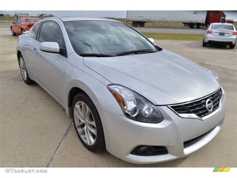 Nissan altima 3.5 sr sedan shown in charcoal leather with optional equipment. Brilliant Silver 2011 Nissan Altima 3.5 SR Coupe Exterior ...