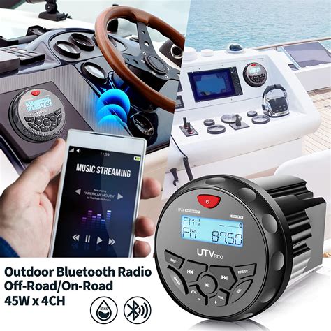 Buy Boat Bluetooth Marine Stereo Radio Boat Radio Am Fm Tuner Bluetooth